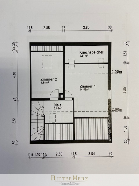 Dachgeschoss Reiheneckhaus F�rstenfeldbruck