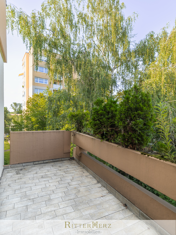Vom Balkon Etagenwohnung M�nchen