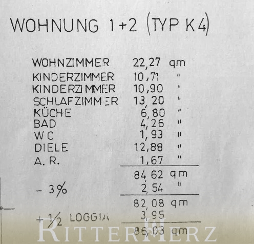 Wohnfl�chenberechnung.pdf Erdgeschosswohnung M�nchen