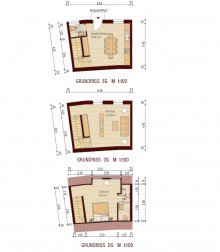 Grundriss ****Vermietet****Sanierte Denkmalwohnung �ber 3 Etagen f�r Menschen mit Stil!