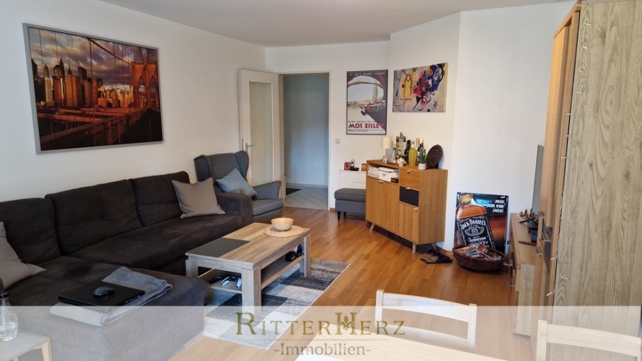Wohnzimmer Etagenwohnung M�nchen / Freimann