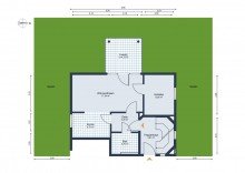 Grundriss ohne M�blierung ***VERKAUFT! *** Uneinsehbarer ca.166 qm Traumgarten mit U-Bahn Anschluss im 4 Parteien-Haus!