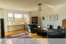 Wohnzimmer S�dseite *VERMIETET*Familienfreundlich mit ca. 39m2 eigenem Garten
