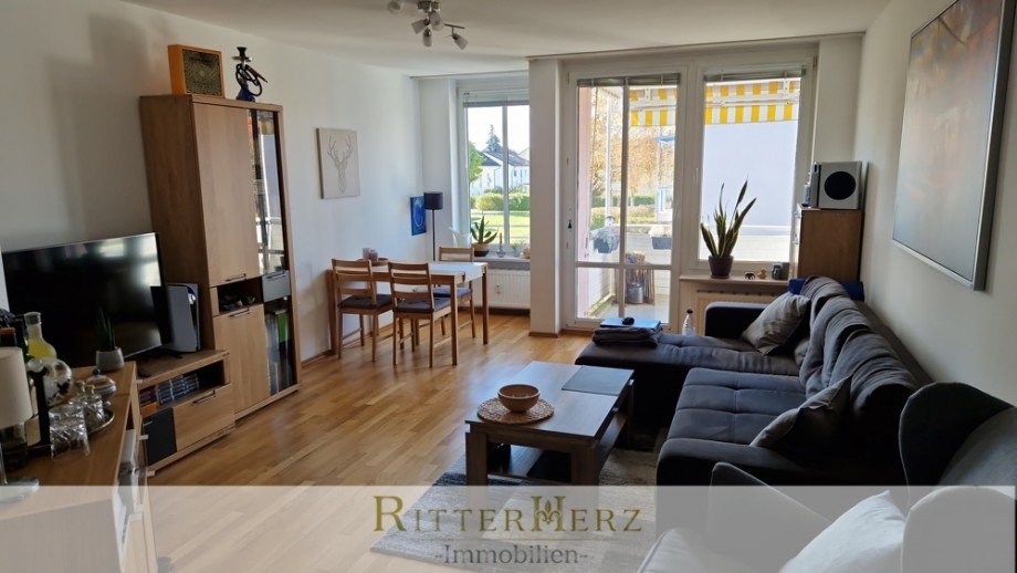 Wohnzimmer Etagenwohnung M�nchen / Freimann