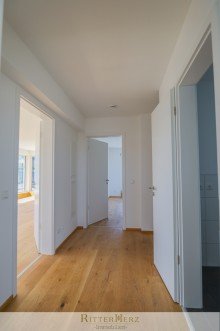 Diele *VERMIETET* Neubau-Penthouse mit gro�er Dachterrasse, Panoramafenster und U-Bahn um die Ecke!