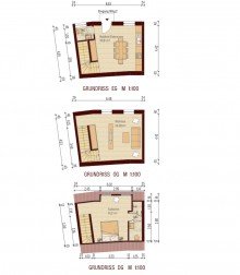 Grundriss ****Vermietet****Sanierte Denkmalwohnung �ber 3 Etagen f�r Menschen mit Stil!