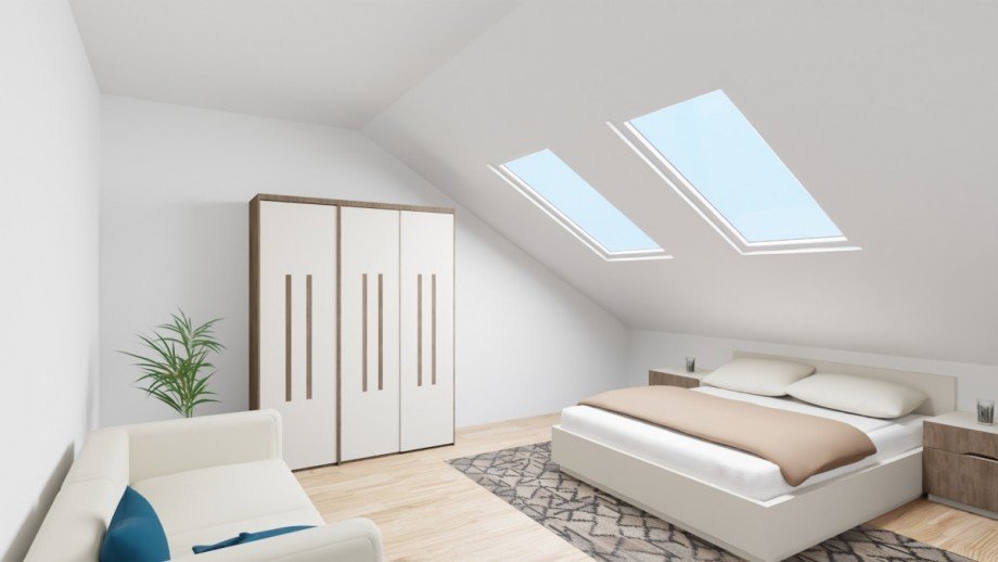Wohnbeispiel Schlafzimmer Etagenwohnung M�nchen / Trudering-Riem