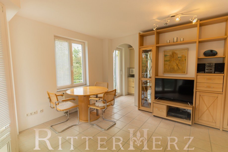 Wohn- und Esszimmer Etagenwohnung M�nchen