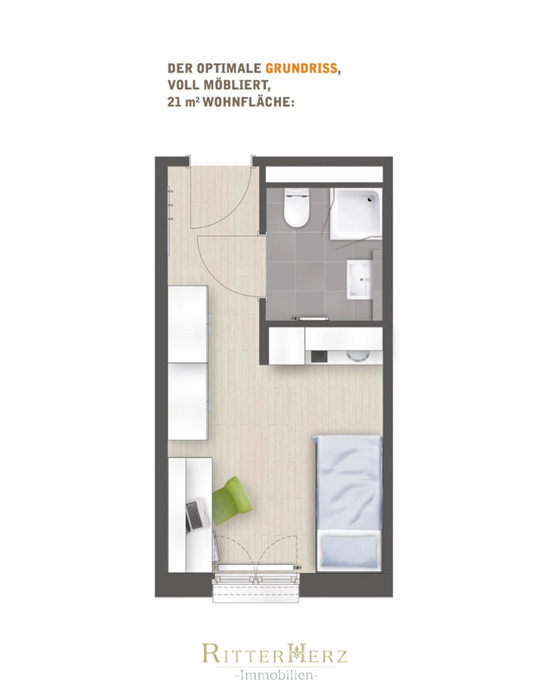 Grundriss Etagenwohnung M�nchen / Obersendling