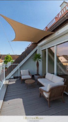 Dachterrasse *** VERMIETET *** Gro�z�giges und modernes Haus am Schlioss Schlei�heim!