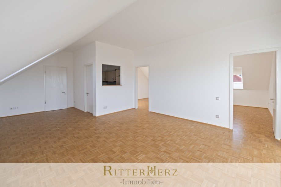 Blick in Richtung K�che Etagenwohnung M�nchen / Trudering-Riem