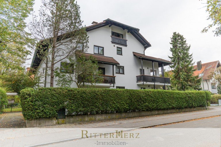 Aussenansicht-30er Zone M�nchen Maisonettewohnung ***VERKAUFT***RAUMWUNDER! Viel Platz und beste Infrastruktur im sch�nen Maxhof!