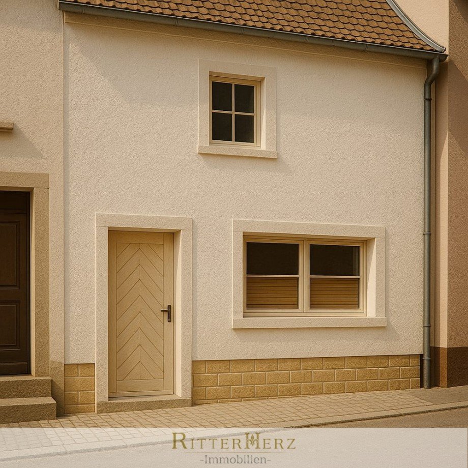 Variante 1 - Fassade Wohngrundst�ck Mellrichstadt