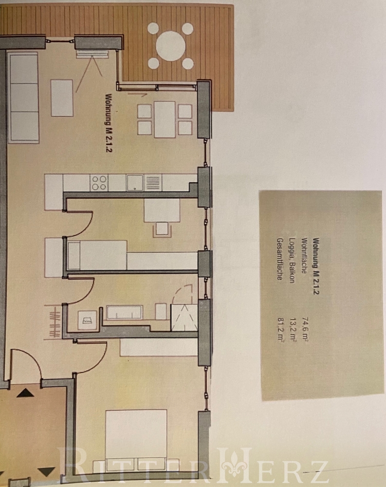 Grundriss Etagenwohnung Weyarn