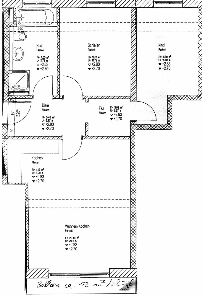  Etagenwohnung Geretsried