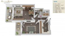Grundriss ***VERKAUFT!***Renovierungsbed�rftige Wohnung in attraktiver Anlage in Pasing!