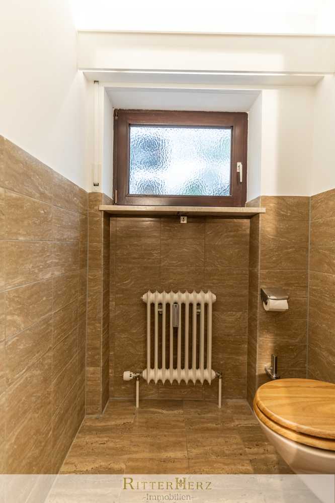 WC im EG Maisonettewohnung M�nchen