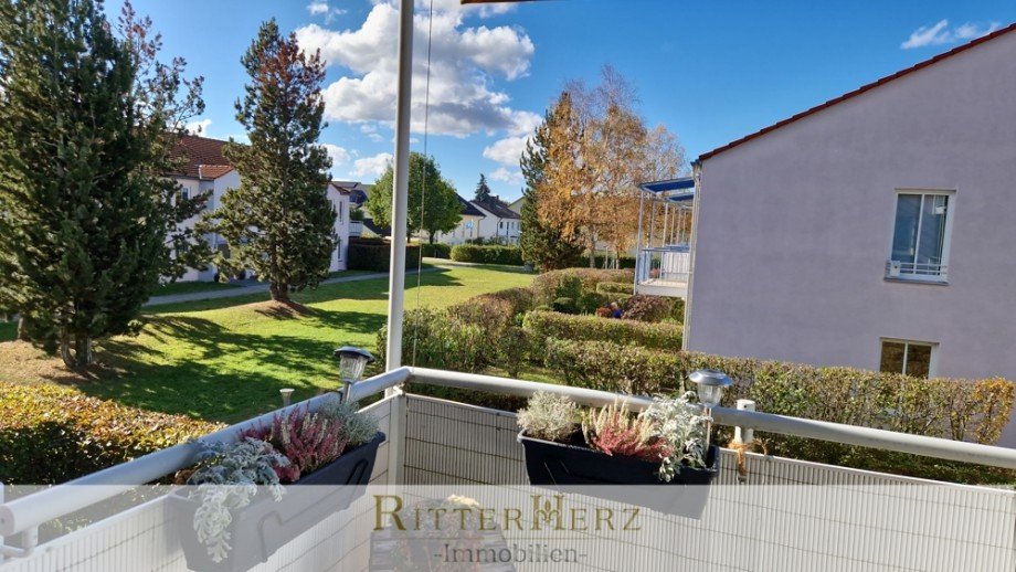 Balkon Westseite Etagenwohnung M�nchen / Freimann