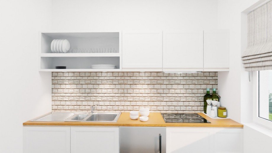 Visualisierung K�che Etagenwohnung M�nchen