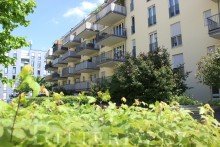 Au�enansicht Westseite ***VERKAUFT*** Neuwertige und ruhige Immobilie mitten in der City!