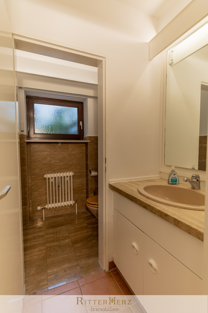 WC im EG Maisonettewohnung M�nchen