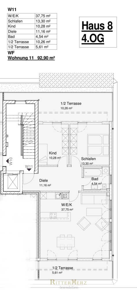 Grundriss Etagenwohnung M�nchen