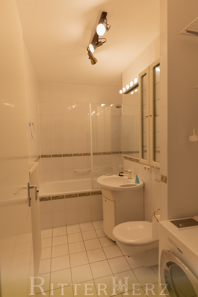 Bad mit Wanne Etagenwohnung M�nchen