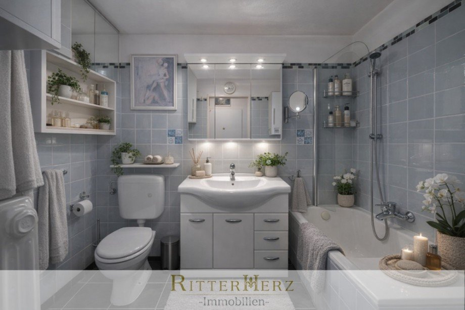 Badezimmer Einrichtungsvorschlag Etagenwohnung M�nchen