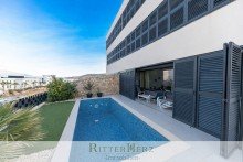  Moderne Gartenwohnung mit privaten Pool - nur 100 m zum Strand, N�he Zadar in Kroatien!