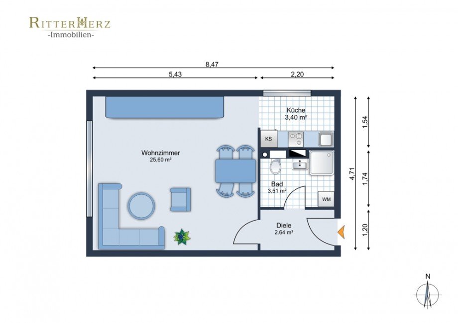 Erdgeschosswohnung Gilching