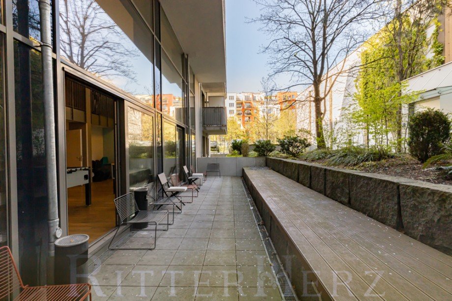 Gemeinschaftsraum-Terrasse Dachgeschosswohnung M�nchen