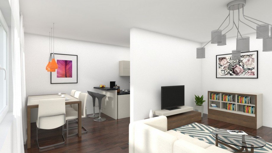 Wohnidee - Wohnen/Essen Etagenwohnung M�nchen / Forstenried
