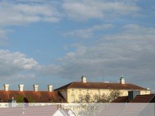 Aussicht von der Dachterrasse *** VERMIETET *** Gro�z�giges und modernes Haus am Schlioss Schlei�heim!