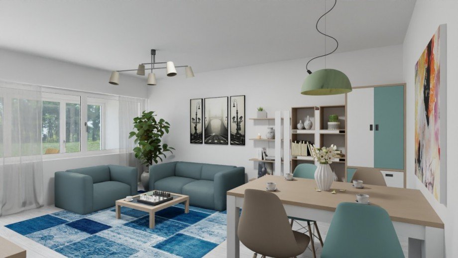 Wohnen/Essbereich Erdgeschosswohnung Germering