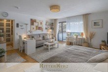 Wohnen/Schlafen Einrichtungsvorschlag *VERKAUFT* Gro�z�giger Balkon & separate K�che - ideal zum Selbstbezug oder als Investment!